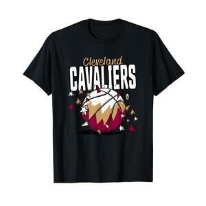 Nba Cleveland Cavaliers Basketball Doodle Stars T-Shirt